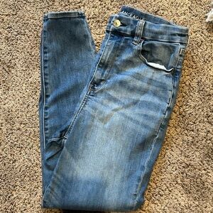 American Eagle jeans - curvy highest rise jegging